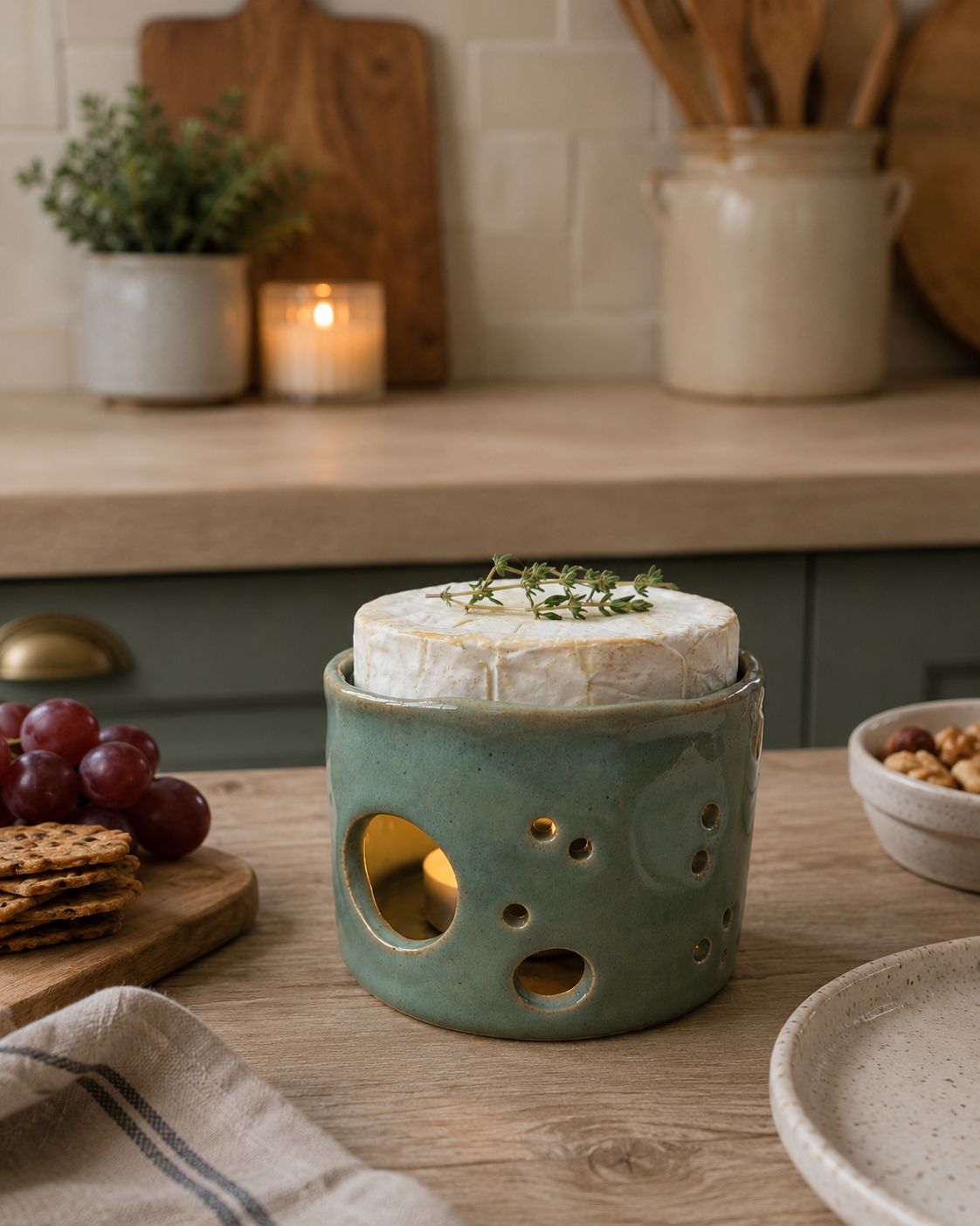Hand-built Ceramic Cheese Warmers, Sunday 6th September 11am-1pm