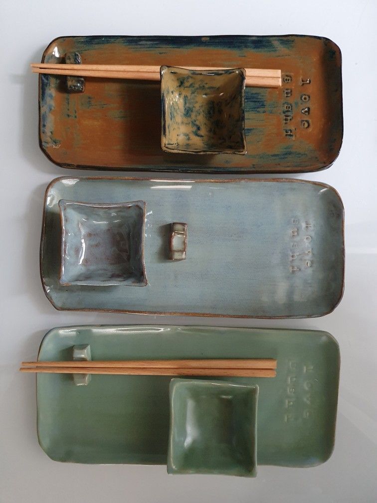 Ceramic Sushi Set Hand-building Workshop- Saturday 17th October 1pm-3pm