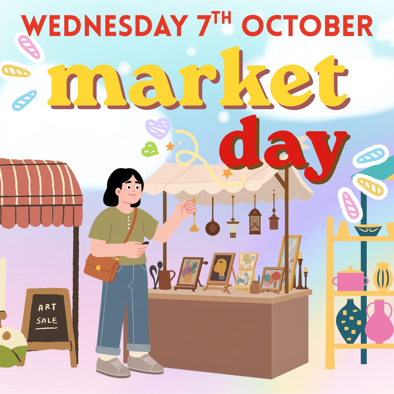 MARKET DAY - Wed 7th Oct