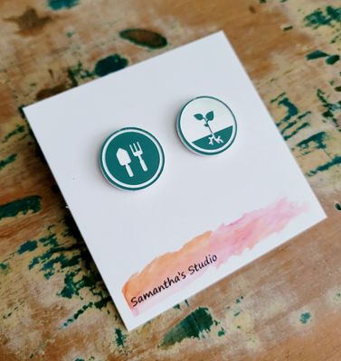 GARDEN INSPIRED EARRINGS | Acrylic