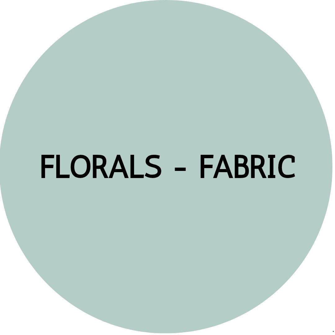 FLORAL BUTTON EARRINGS | Fabric Studs