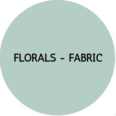 FLORAL BUTTON EARRINGS | Fabric Studs