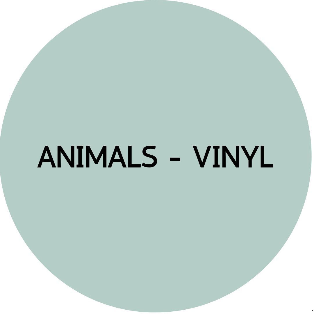 ANIMAL BUTTON EARRINGS - Vinyl buttons