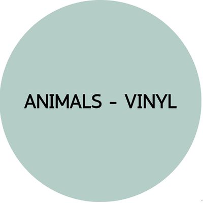 ANIMAL BUTTON EARRINGS - Vinyl buttons