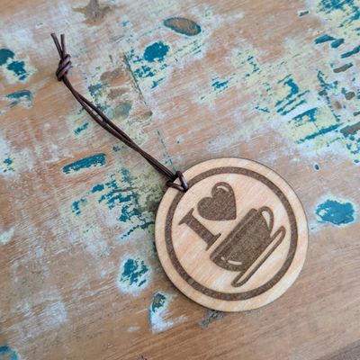 I 🤎☕ | Car Air Freshener