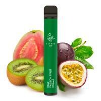 Elfbar 600 Einweg E-Zigarette - Kiwi Passion Fruit Guava 0mg Nikotinfrei