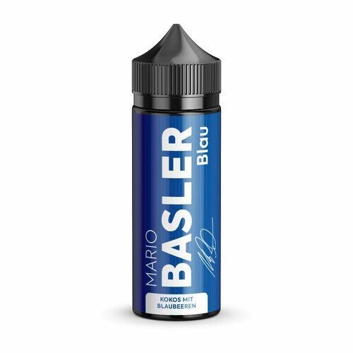 Mario Basler - Blau - Kokos Blaubeere - 30ml Aroma (Longfill)