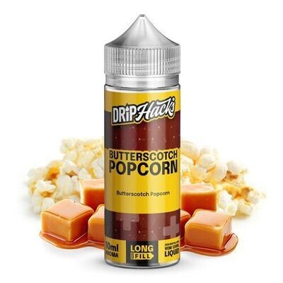 Drip Hacks - Butterscotch Popcorn - 10ml Aroma (Longfill)