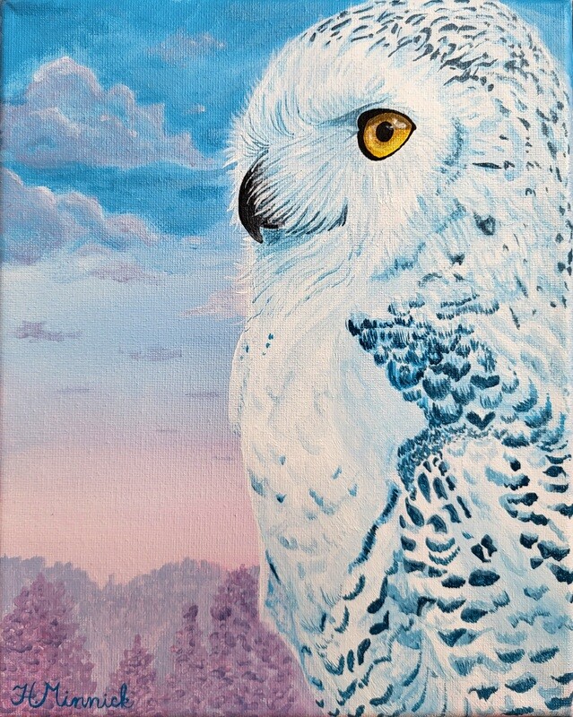 "Snowy Owl" Fine Art Print