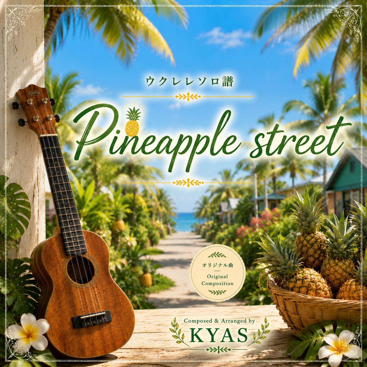 楽譜Pineapple street