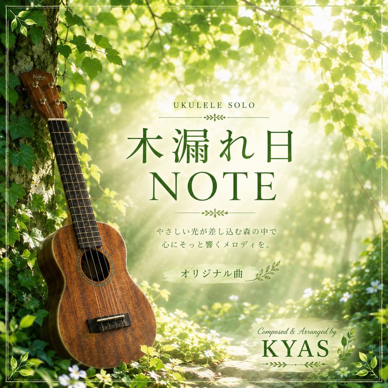 楽譜「木漏れ日NOTE」