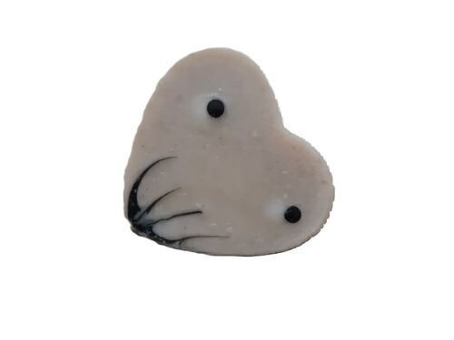 Coeur de  Savon Beige