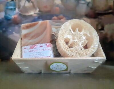 Bien-être  : Savon - loofah, serviette