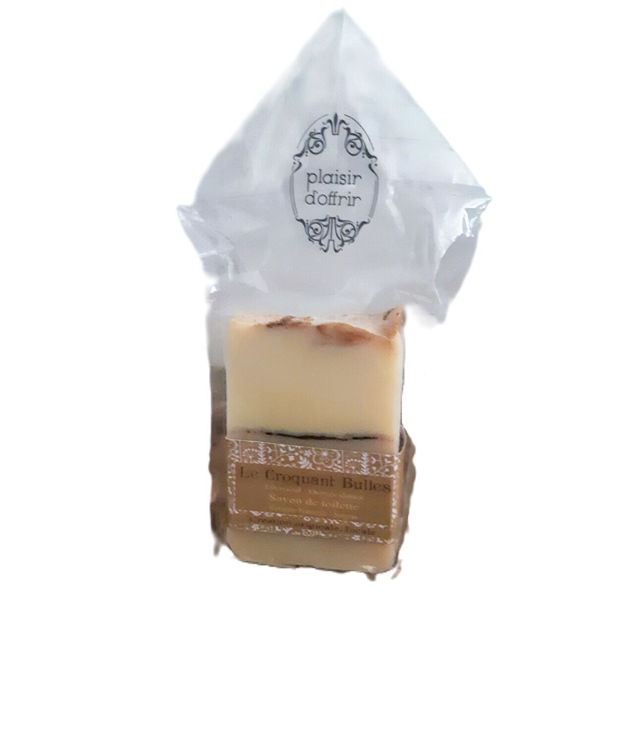 Savon Croquant Bulles en pochette cadeau