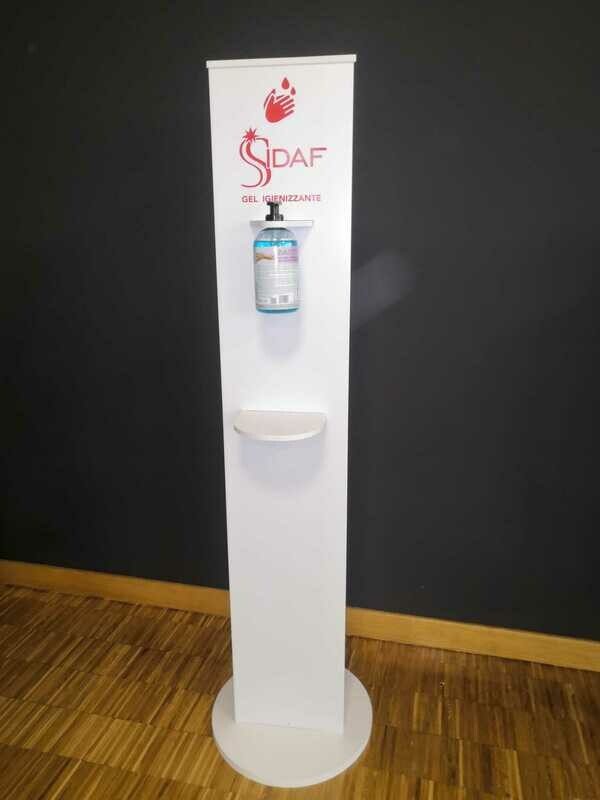PIANTANA PERSONALIZZABILE porta gel alcool mani