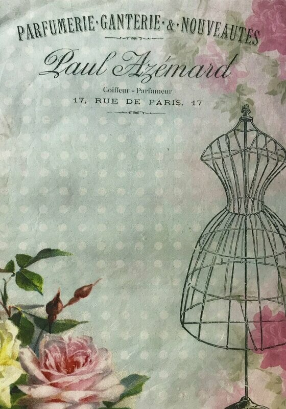 Papel arroz 20x30