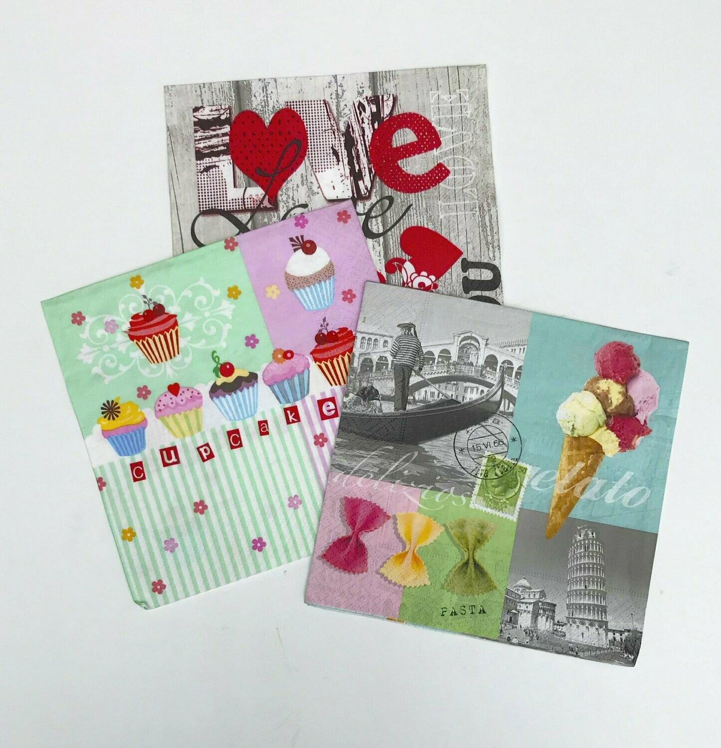 Servilletas Decoupage