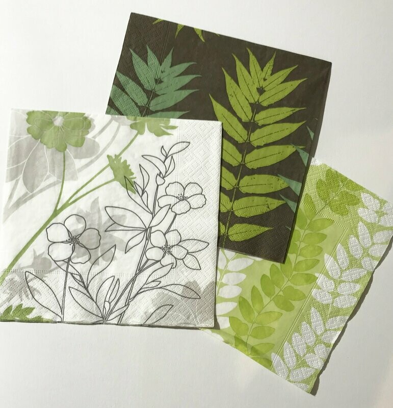 Servilletas Decoupage