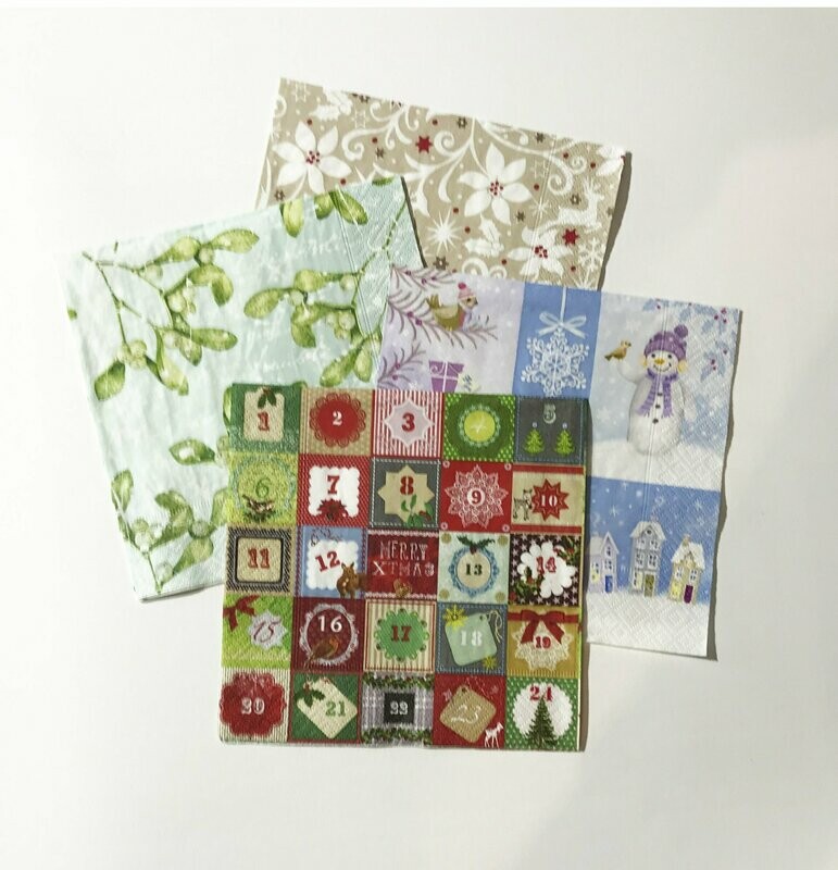 Servilletas Decoupage