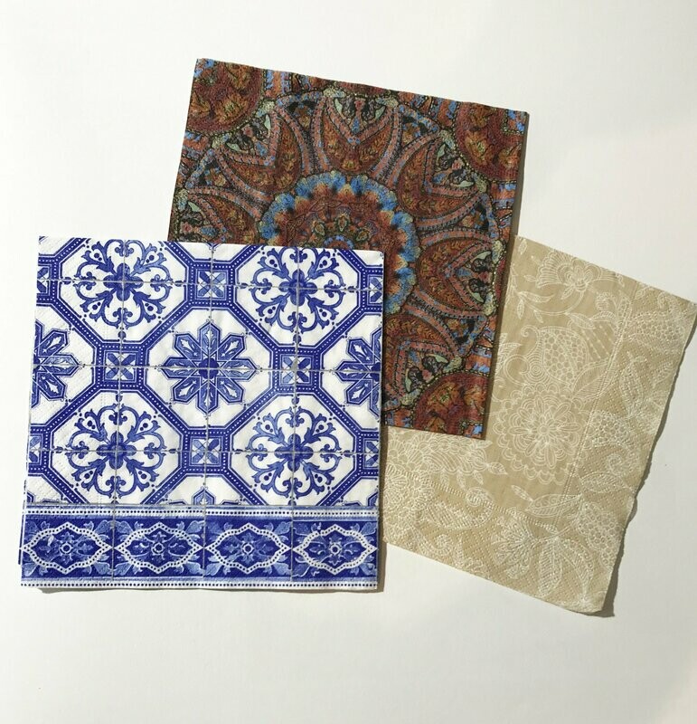 Servilletas Decoupage