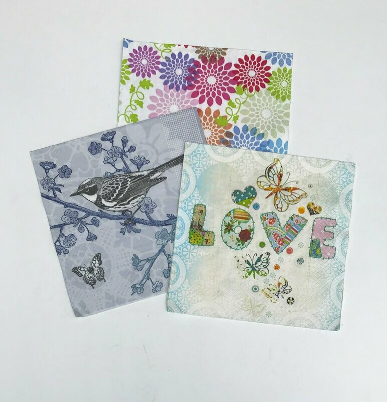 Servilletas Decoupage