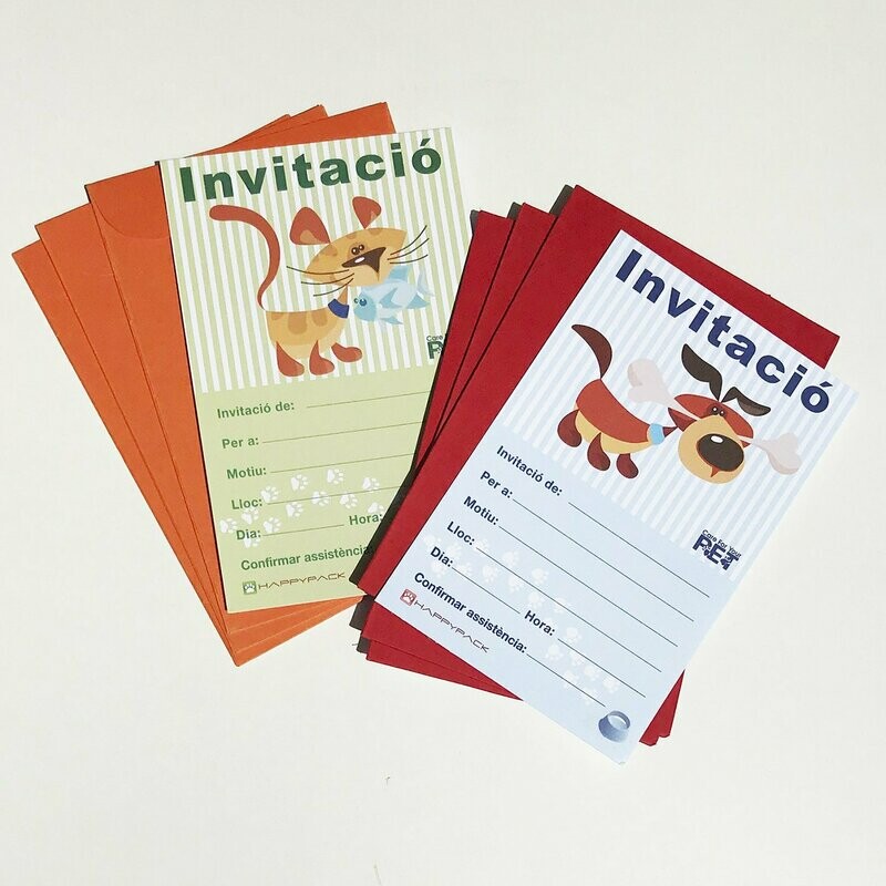 Invitaciones de cumpleaños