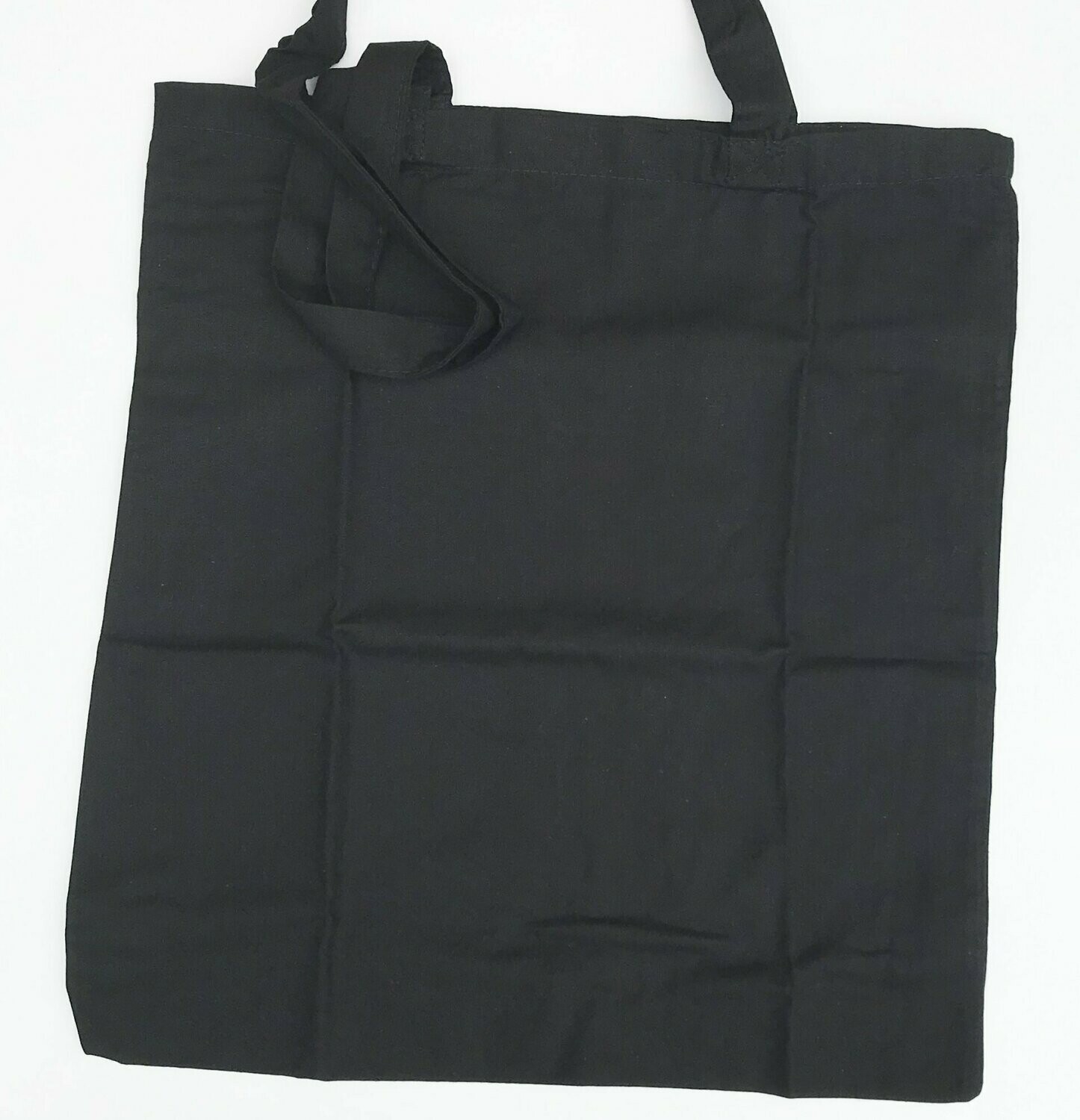 Bolsa de algodón negra
