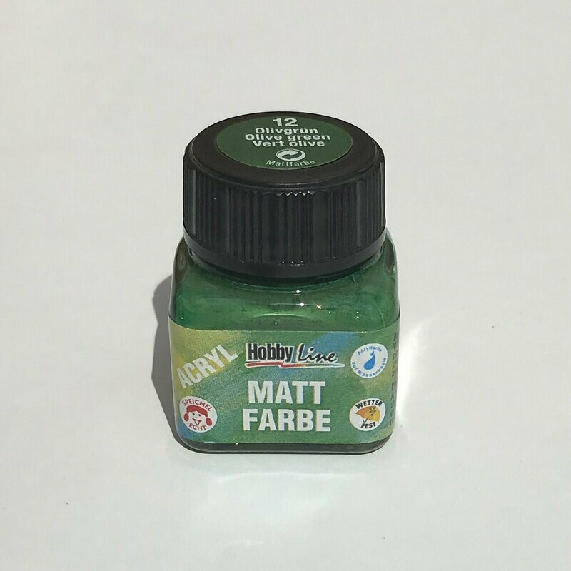 Pintura acrílica verde