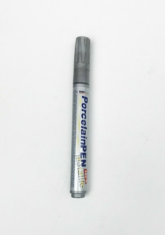 Rotulador porcelana plata