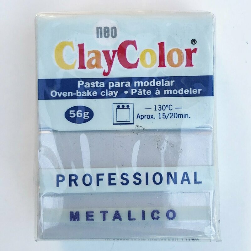 Pasta polimérica metálica plata