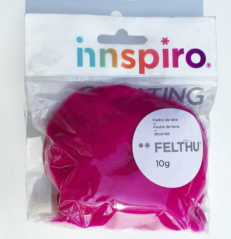 Fieltro lana fucsia