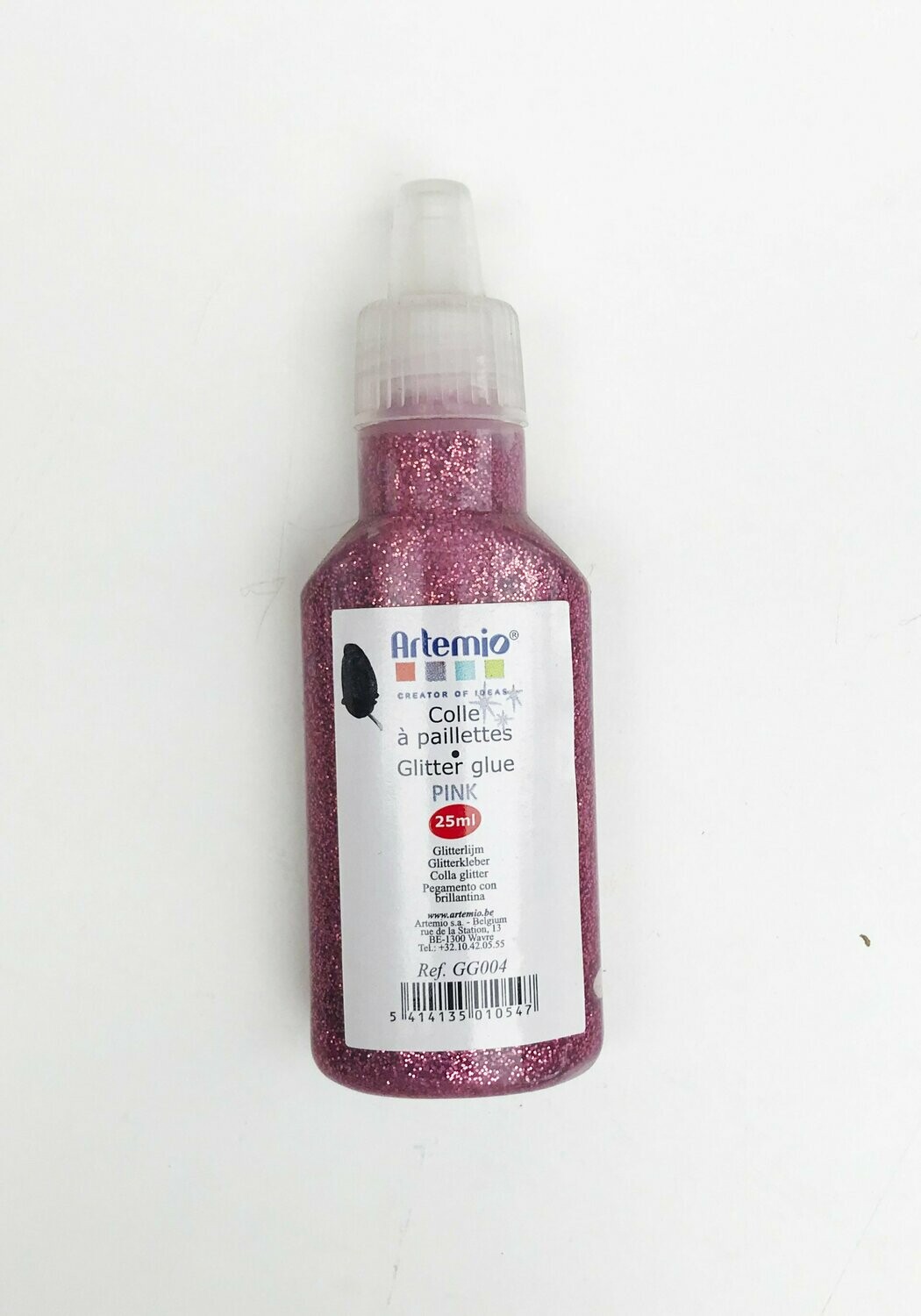 Glitter glue fucsia