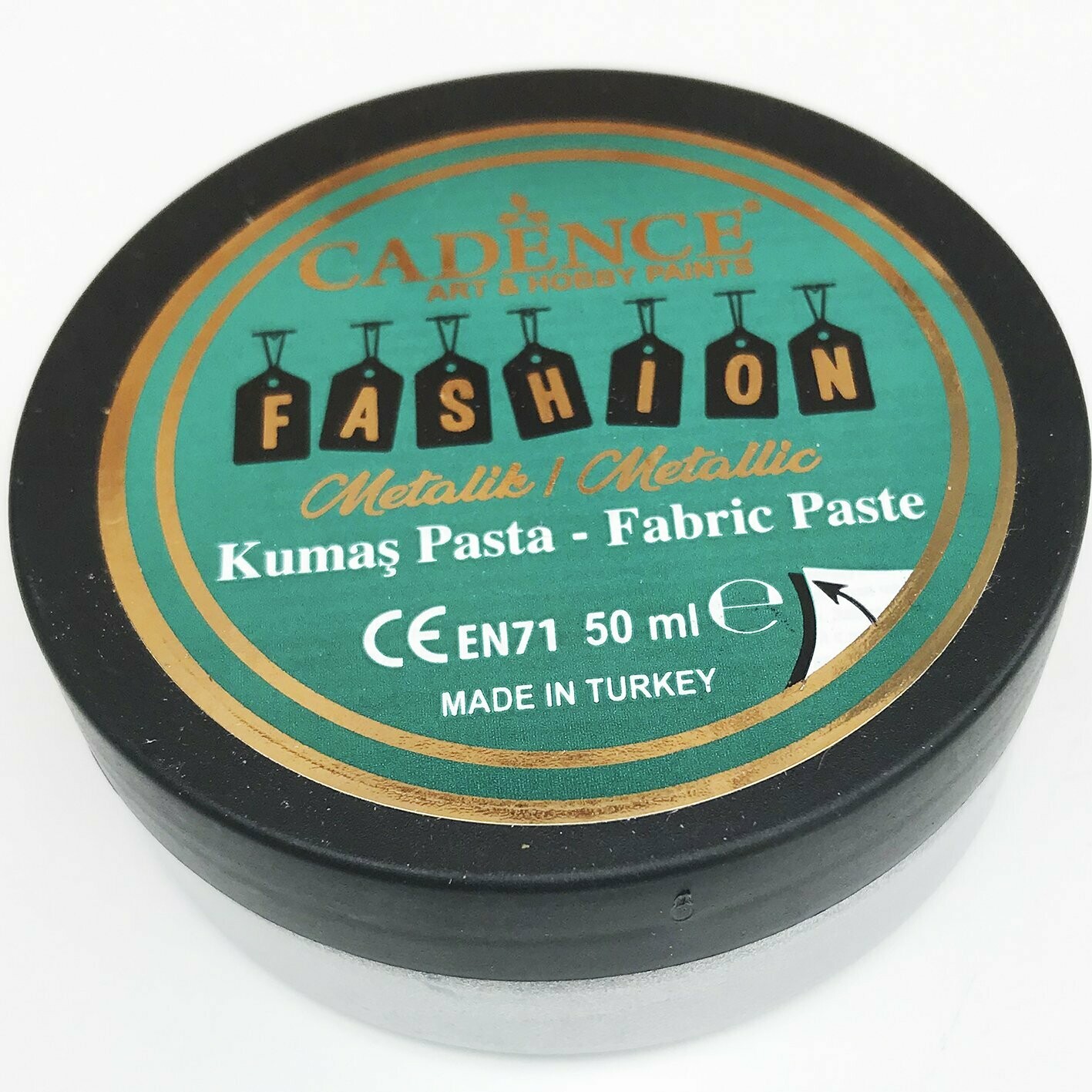 Pasta textil metálica Plata