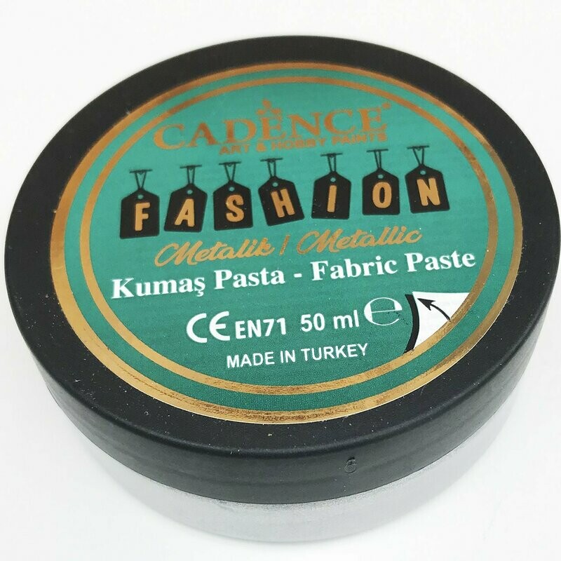 Pasta textil metálica Plata