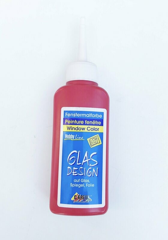 Pintura cristal Roja