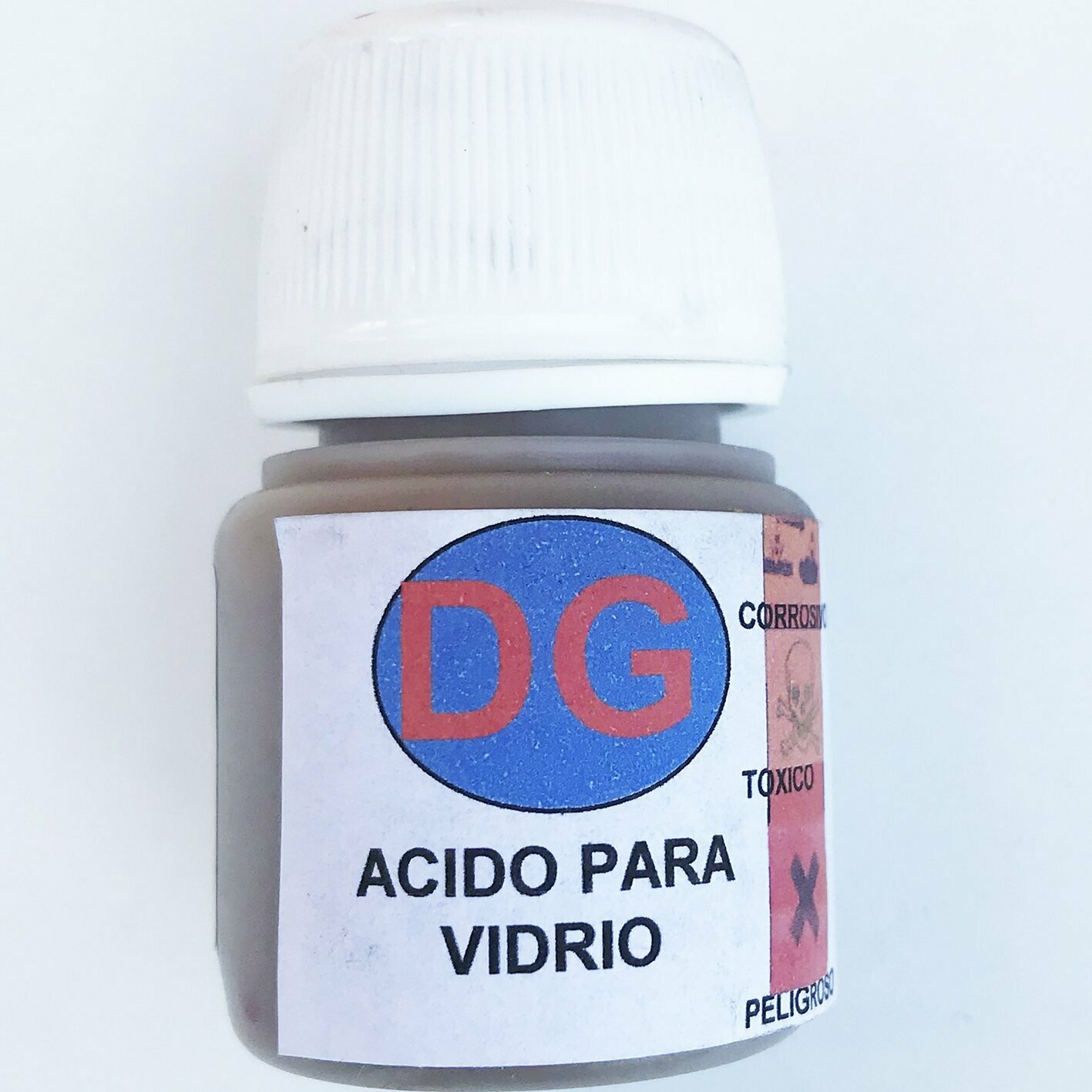 Ácido para vidrio