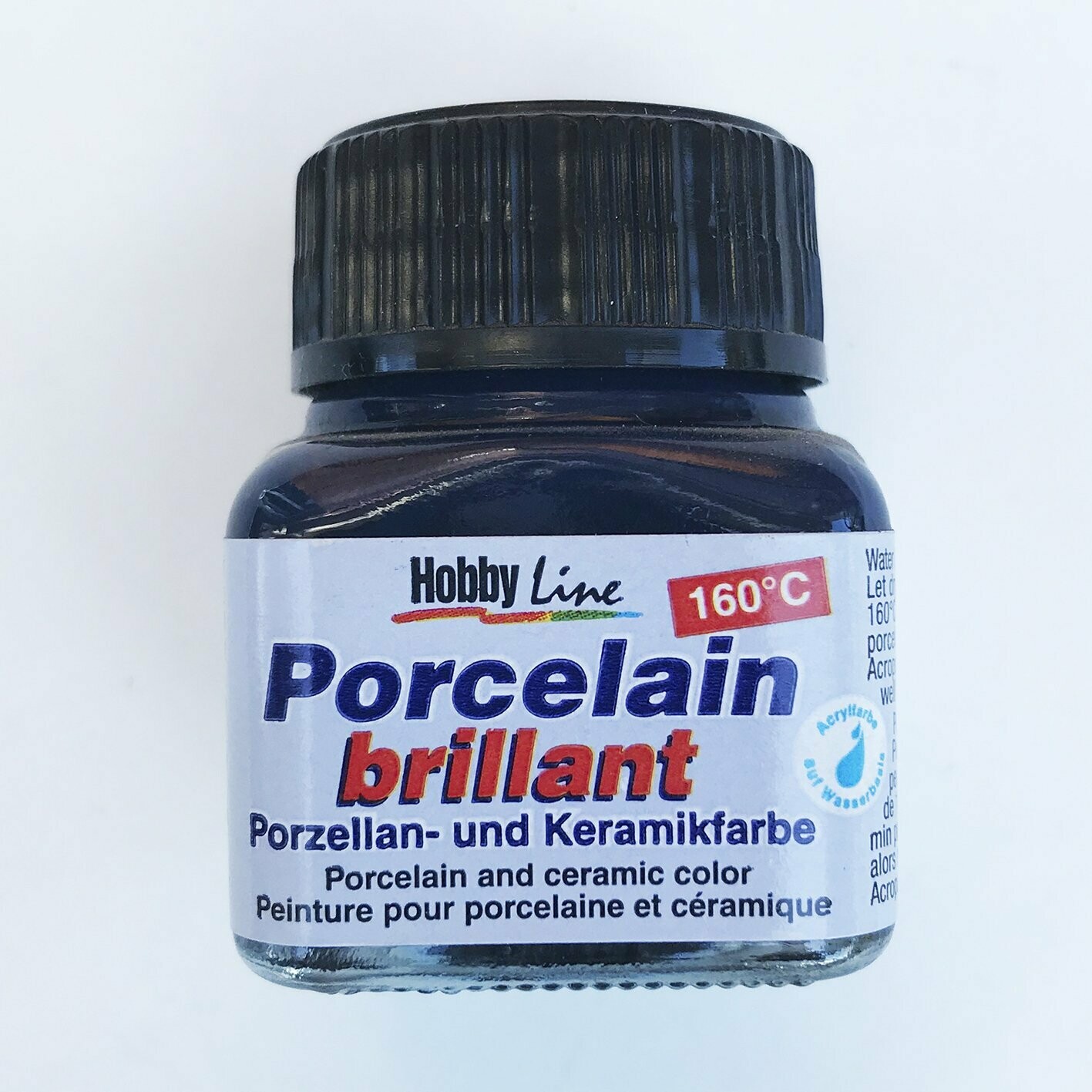 Pintura porcelana negra