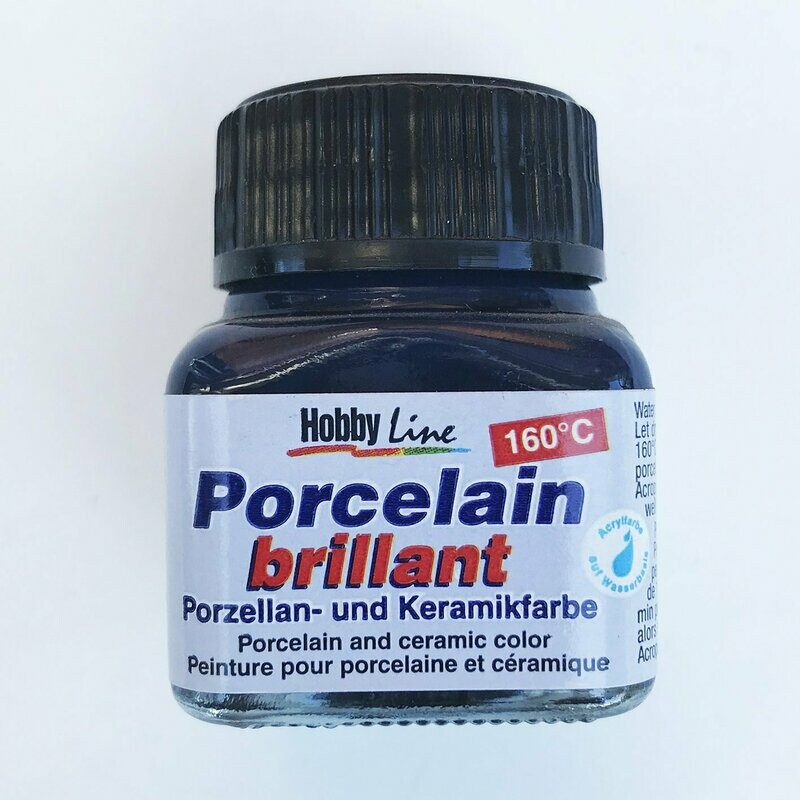 Pintura porcelana negra