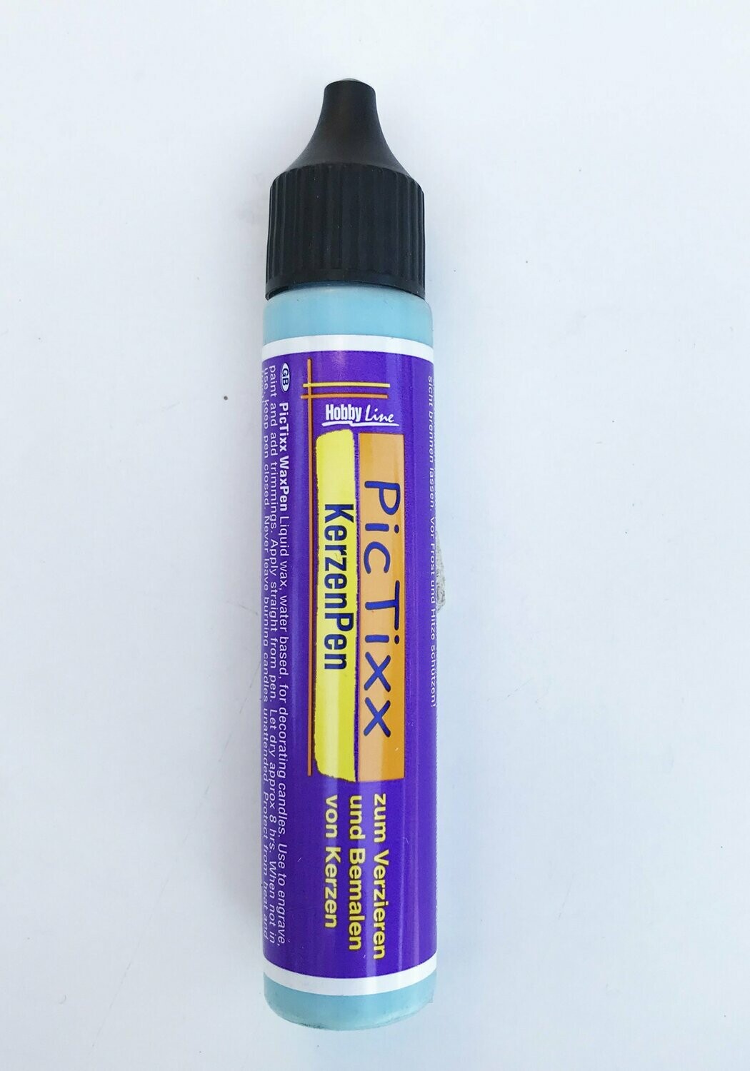 Pintura para velas azul claro