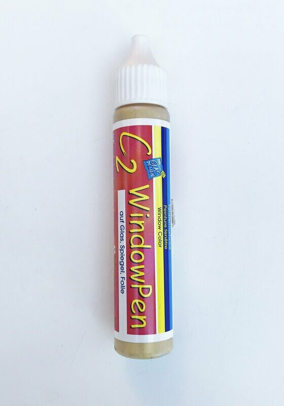 Pintura vidrio relieve oro