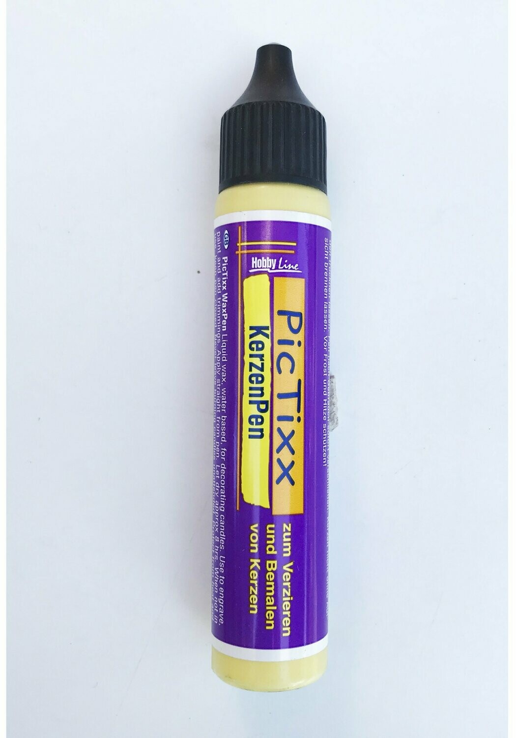 Pintura para velas amarilla