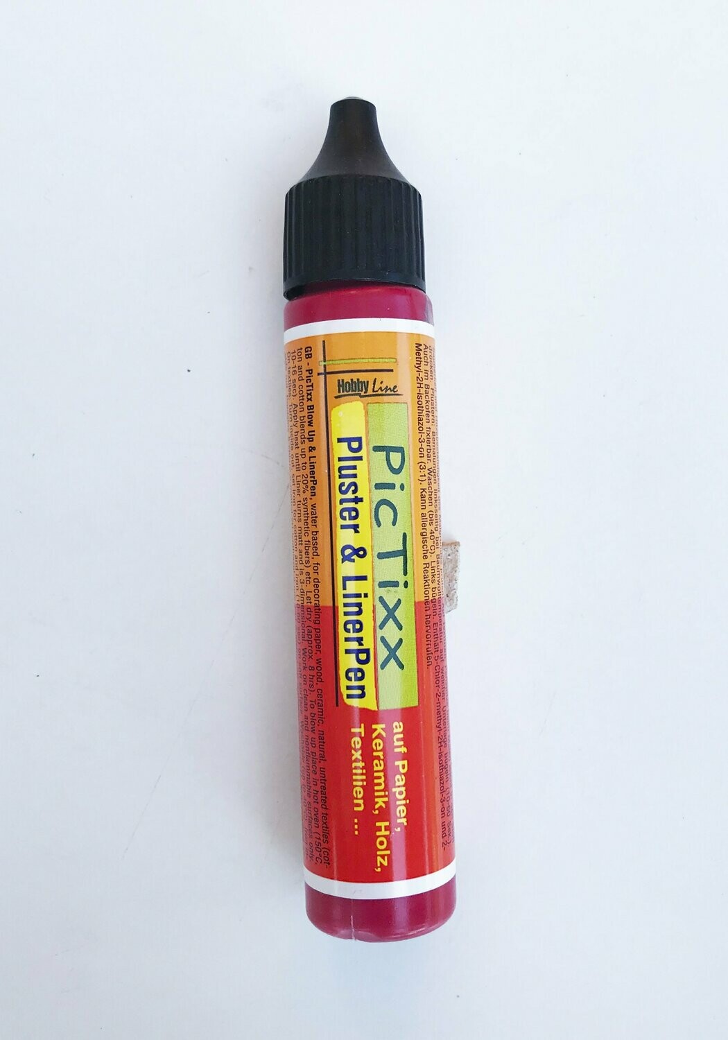 Pintura relieve roja