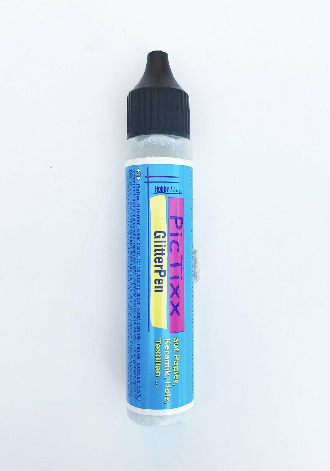 Glitter pen plata