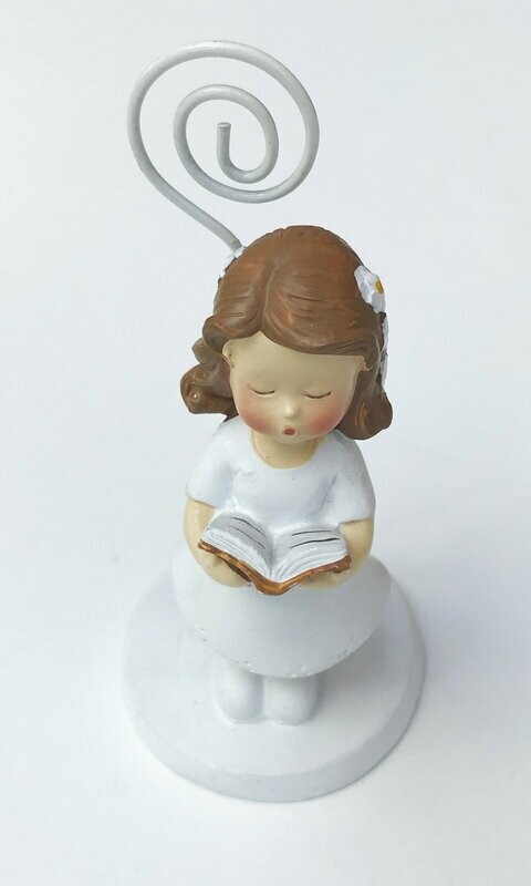 Figura-pinza niña comunión
