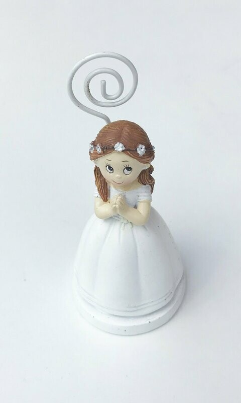 Figura-pinza niña comunión