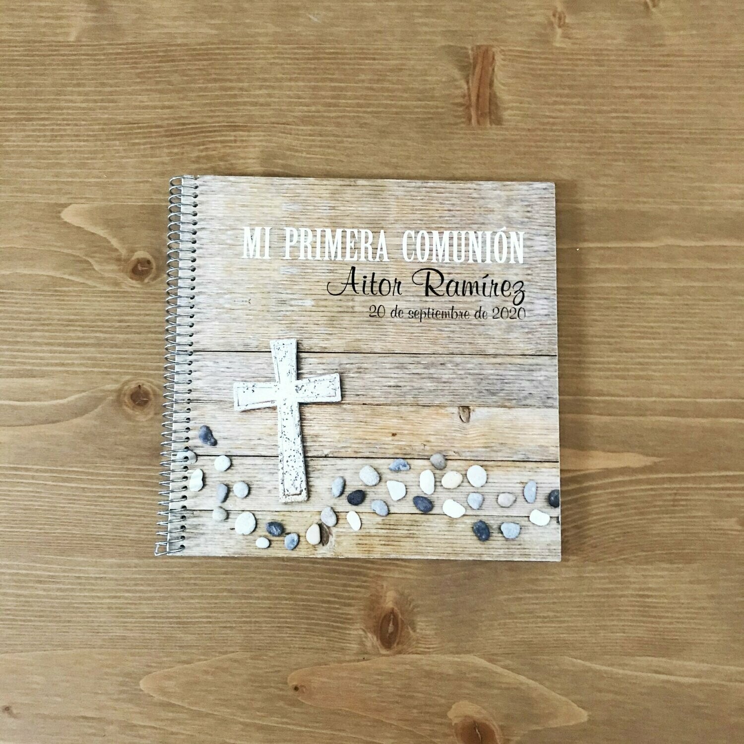 Libro de firmas personalizado