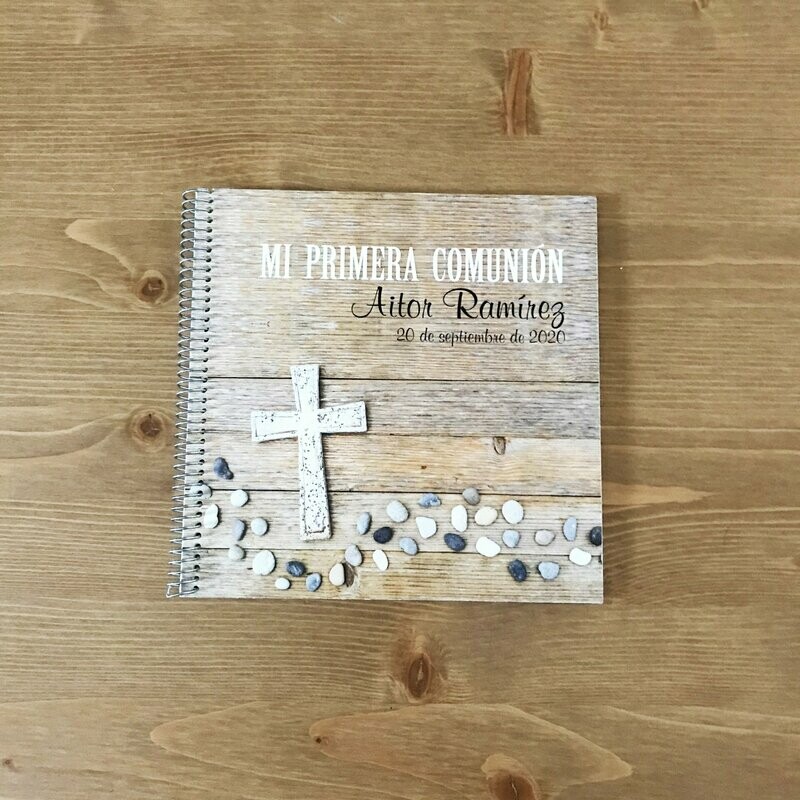 Libro de firmas personalizado