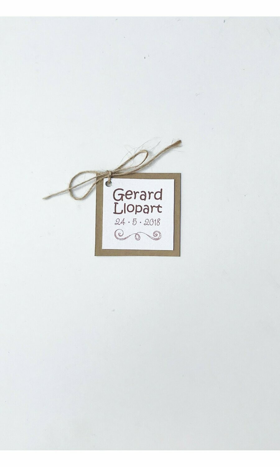 Tarjeta para detalles