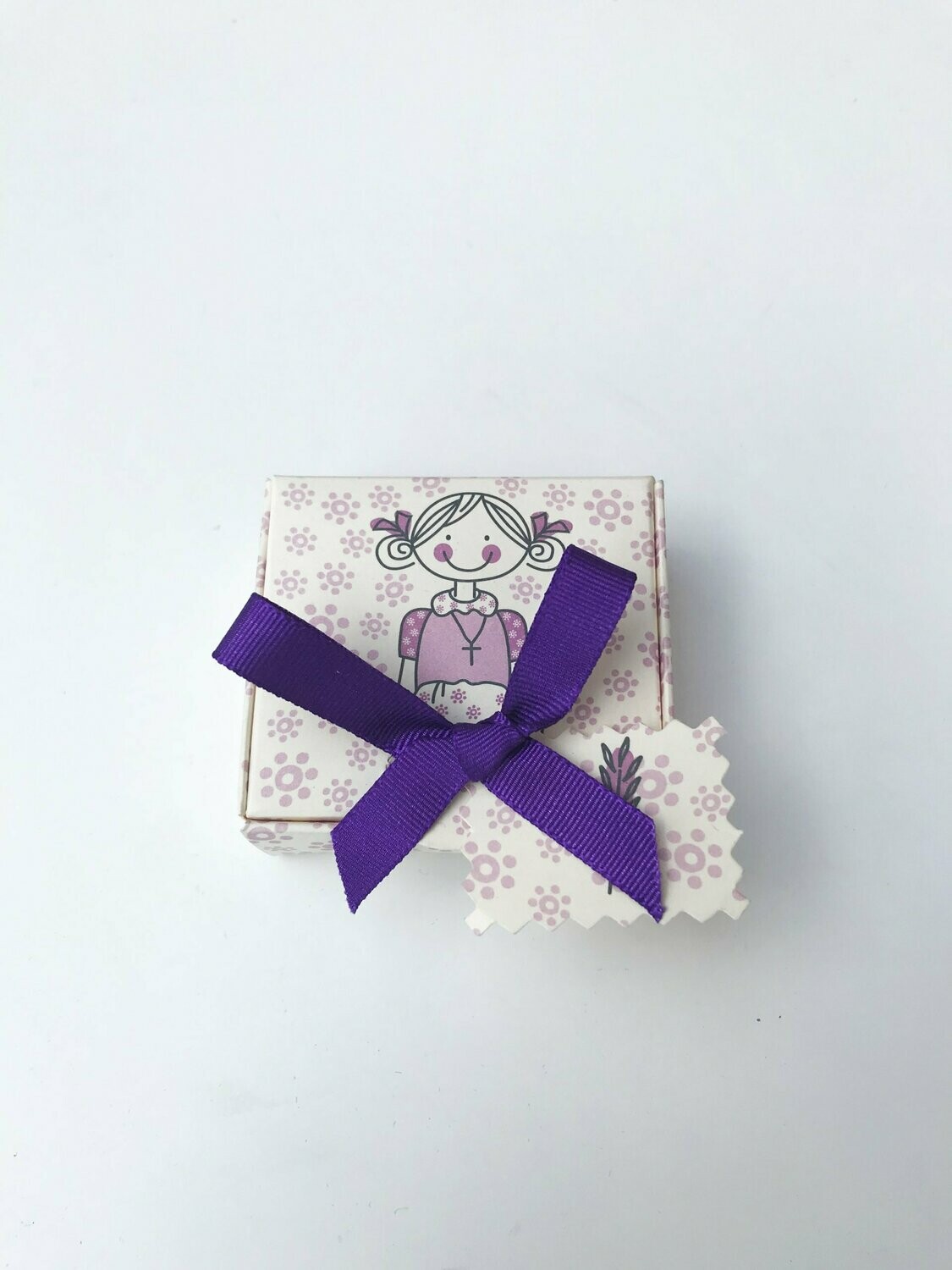 Cajita de regalo lila