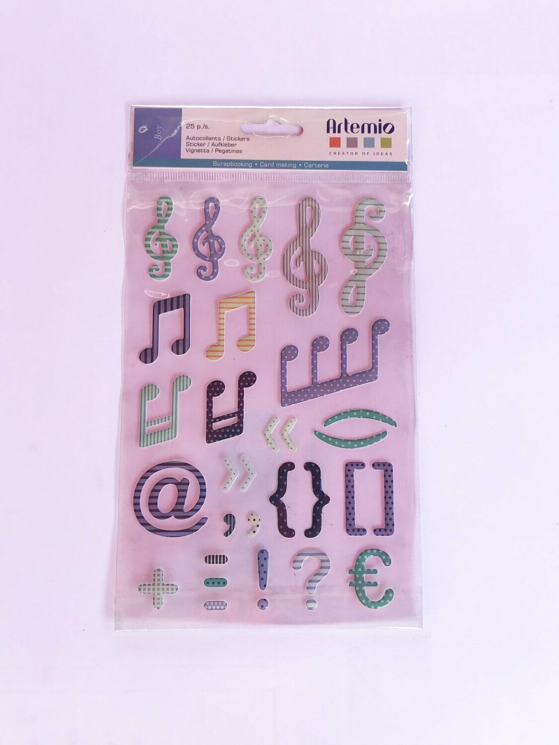 Kit stickers música